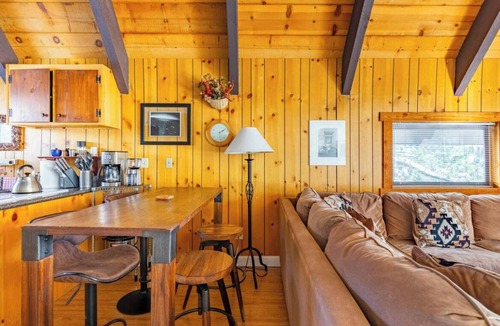 Mammoth Lakes House | MVV 39-Retro Ski Cabin Retreat! 2 Bedrooms+Loft/2 Bathroom close to village