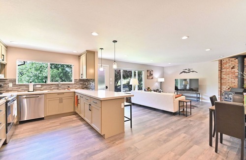 Angels Camp House | Newly remodeled three bed two bathon quiet dead end street.