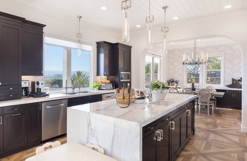 Playa Del Rey House | Ocean View Escape with Private Hot Tub, Gourmet Kitchen, Fireplace, Fitness Room