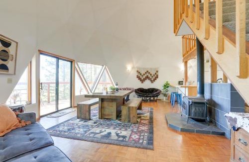 Nevada City House | Off-Grid Geodesic Dome Nevada City House with Views
