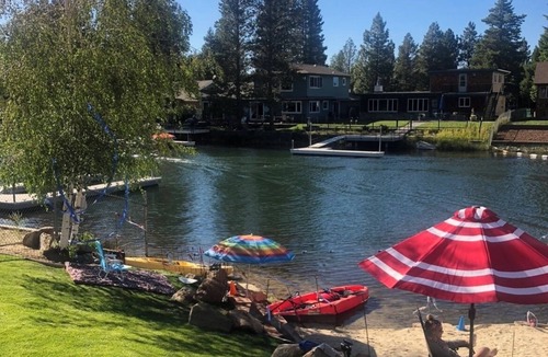 Tahoe Keys House | OMG.! Beautiful Waterfront S. Lake Tahoe home, private sandy Beach & Dock.