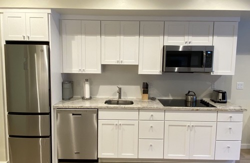 Olympic Valley Condo | Palisades Tahoe Lodge: Remodeled slopeside condo w/kitchenette &/Ski Area View
