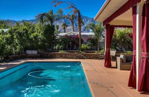Desert Park Estates House | Palm Springs Vacation Oasis Private pool, game rm!