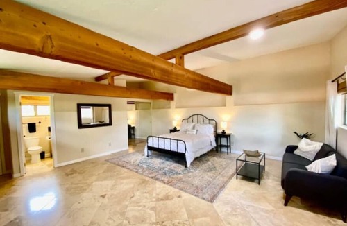 Alpine Apartment | Peaceful adobe villa with private hot tub