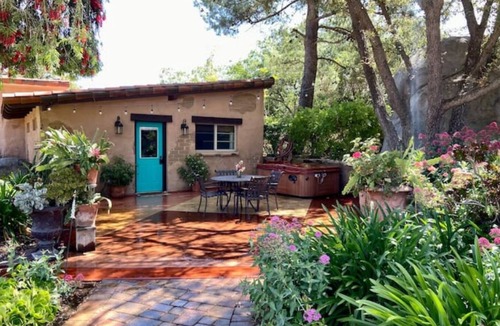 Alpine Apartment | Peaceful adobe villa with private hot tub