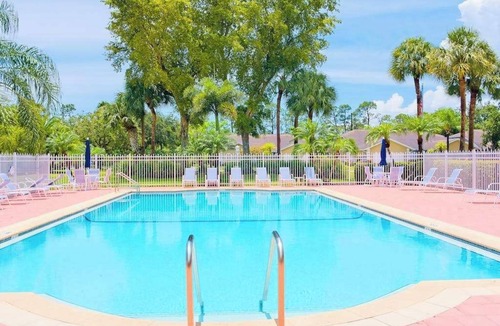 Crown Pointe House | Peaceful home with pool, patio, lanai, TV & fitness room - snowbird-friendly