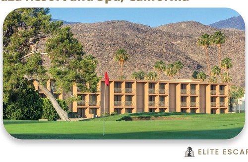 Palm Springs Resort | Plaza Resort and Spa 1bdr