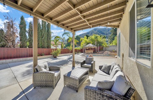 Lake Elsinore House | Pool BBQ View Balcony Fireplace King W-D