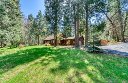 Quincy House | Quiet get away on a private creek. Hot tub, infrared sauna and massage table.
