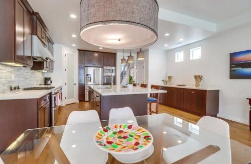 Crown Point House | Rooftop Patio Hot Tub AC Beach & Bay Views