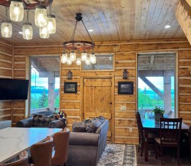 Homer House | Rustic Bay View Cabins- Lodge