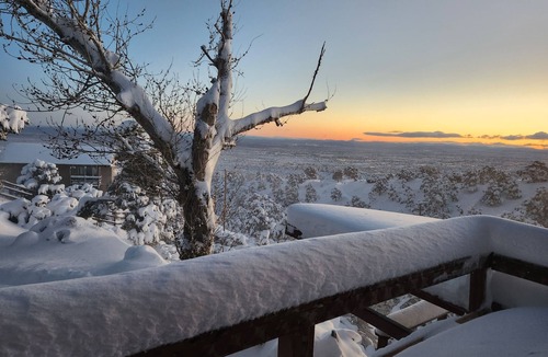 Pinon Hills Cabin | Scenic Getaway - Rustic Cabin - Mountain Ridge