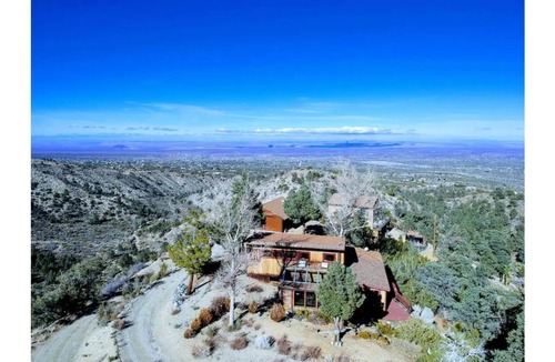 Pinon Hills Cabin | Scenic Getaway - Rustic Cabin - Mountain Ridge