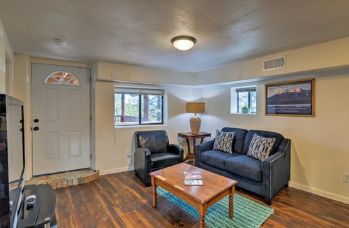 Kachina Village Apartment | Secluded Flagstaff Apartment on 4 Acres with Deck!