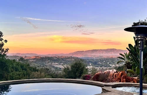 Valley Center House | Secluded Resort Expansive View Home. Salt Water Pool & Spa. Sleeps 10.