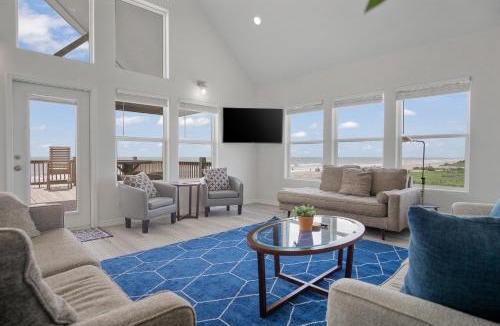 Port Bolivar House | Spacious Beachfront 5BR with Gorgeous Ocean views - Blue Footed