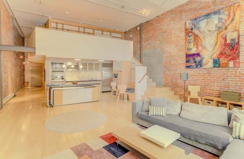 Rincon Hill Apartment | Spacious Luxury Historic Loft in Downtown SF