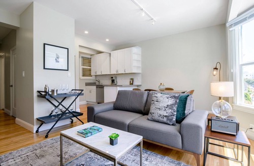 Marina District Apartment | Spacious Marina District 2BR w/W/D, walk to Marina Green by Blueground