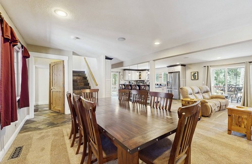 Country Club Estates House | Spacious oasis with mountain views, 5 decks & foosball