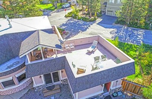 Tahoe Keys House | Spacious Tahoe Retreat with Rooftop Deck & Mountain Views