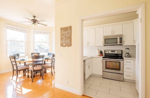 Crown Point House | Special! Luxury Family Townhome Walk to Beach BBQ Garage Crib