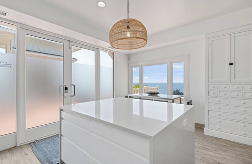 Summerland House | Steps to Beach and Town! Ocean Views! Space for 7!