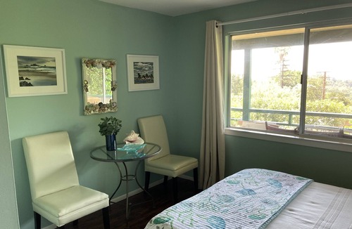 Mission Canyon Apartment | Stunning, Bright Guest Suite With Veranda