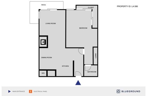Los Angeles Apartment | Sunny Burbank 1BR w/ Pool, W/D & Gym, near TJ & WF, by Blueground