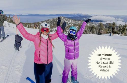Kingswood Estates House | Tahoe Cozy Cabin Hottub Retreat 9 Min Northstar