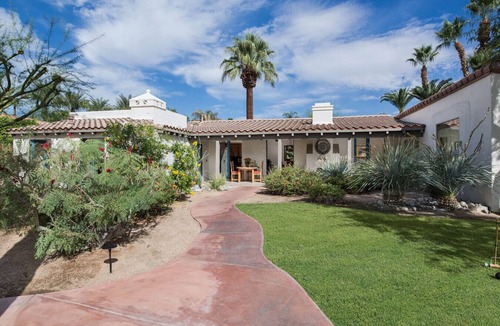 Old Las Palmas House | The Spanish Estate In Old Las Palmas Neighborhood! Private! Spectacular Mountain Views!