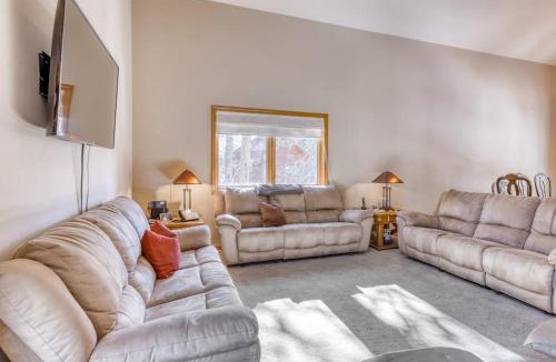 Serene Lakes House | Three-story lakefront home with lake views wood fireplace high-speed WiFi W&D