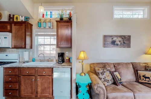 Woodland Park Cottage | Tiny home cottage w/mountain view, kitchen- dogs OK