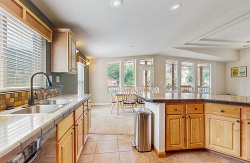 Willow Creek House | Tranquil riverfront getaway, private pool, seasonal fruit trees, & fishing