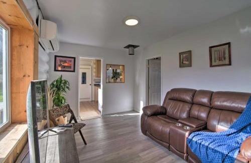 Crescent City North House | Unique Dog-Friendly Log Cabin Short Walk to Ocean