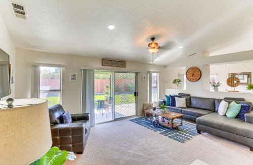 Victorville House | Victorville Home with Large Yard and Charcoal Grill!