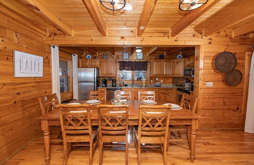 Sevierville Cabin | W/C Accessible, Firepit, Private, Mtn Views, Hot Tub, Pool Table