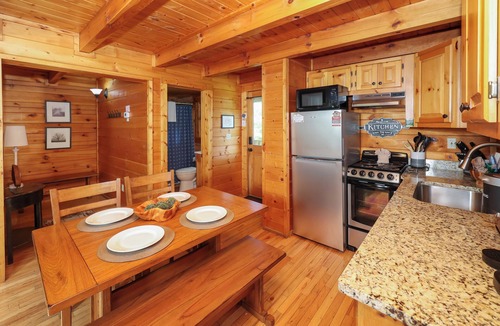 Sevierville Cabin | Walking Distance to Fishing Ponds, Pool, Putt Putt! 5 miles from Town!