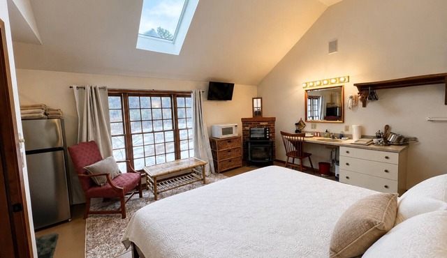 Bright & Airy Large Private Room & Bath with King-sized Bed