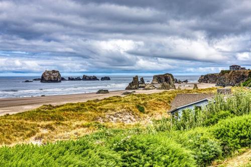 Inviting dog-friendly studio with unobstructed ocean views