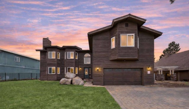 Luxury Waterfront Home with Hot Tub and Resort Access