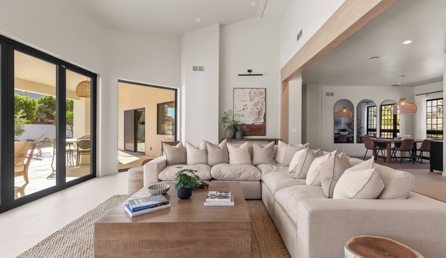 Modern Mediterranean Design in Indian Wells/Palm Desert - Newly remodeled.