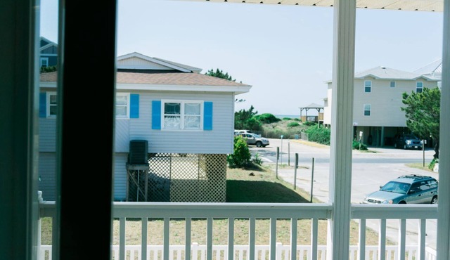 Ocean view with your morning coffee! Just 100 yards to the beach.