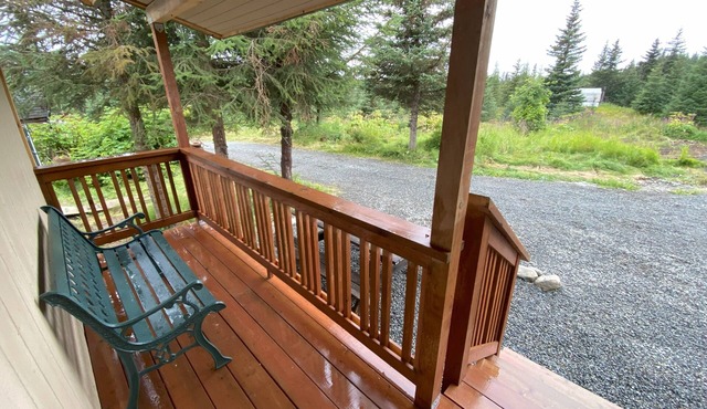 Rustic Homer Cabin w/Moose Views & Quiet Porch