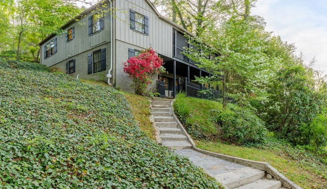 Skylight Cottage is your private mountain sanctuary in Laurel Park, NC