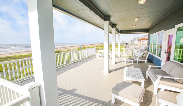 Spectacular 1st Row Beach Front Home ~ Sleeps 16