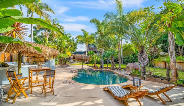 Tropical Island Oasis Home