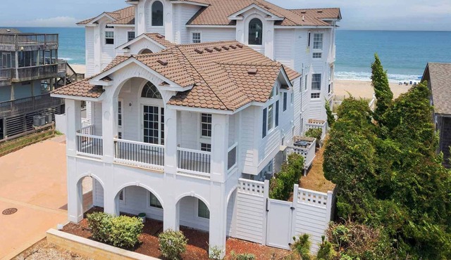 Ultimate Outer Banks oceanfront accommodation with lavish finishes and furnishings