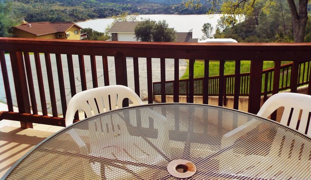 Views on the Bluff with Private Slip, Dish TV Soak up the Fun!