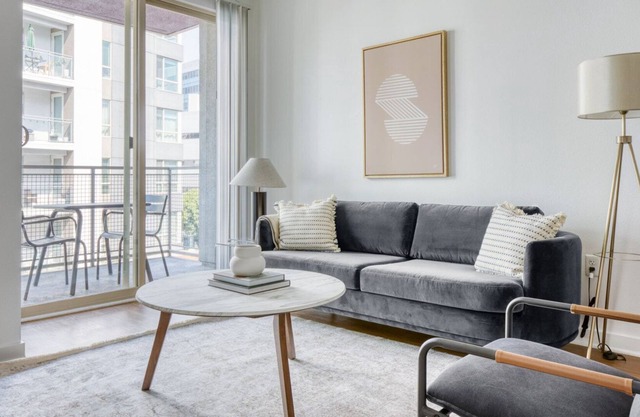 Impeccable Downtown 1BR w/ Gym & W/D, next to Broad Museum, by Blueground