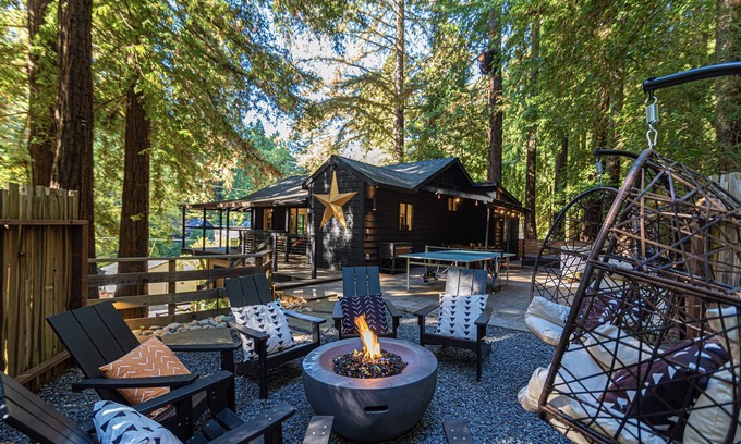 Guerneville Cabin | Casa Boheme-Stylish, Relaxing, Close to Downtown!